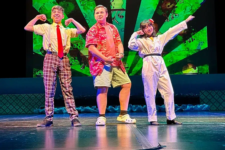 spongebob show musical theater